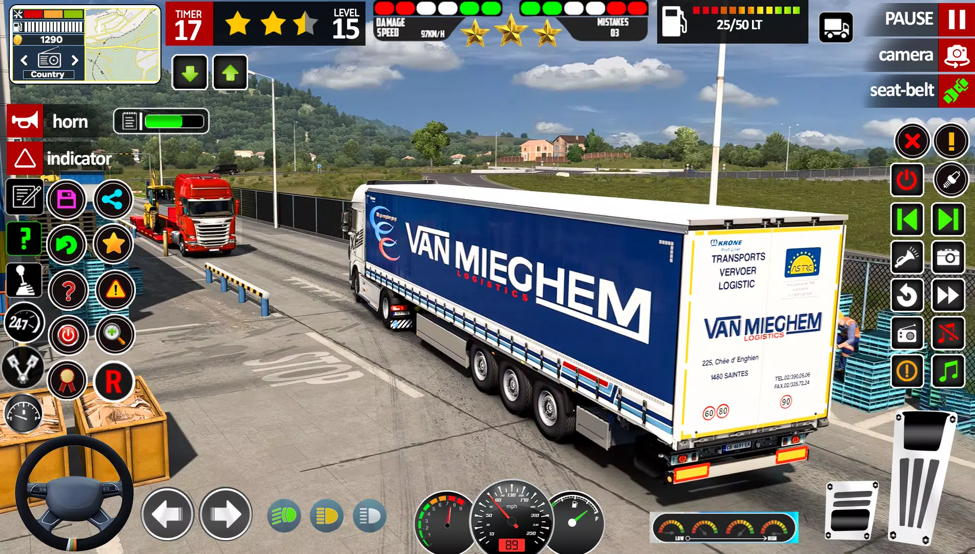 Truck Simulator: Truck Driver Tangkapan skrin 0