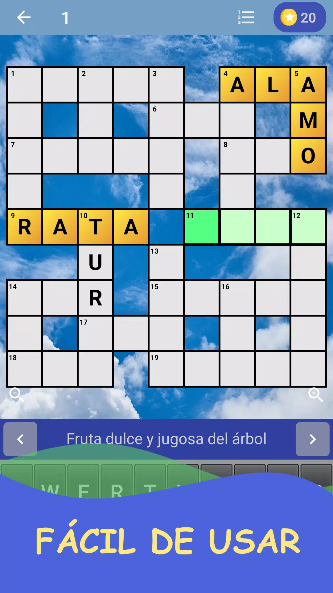 Crucigrama en español應用截圖第0張