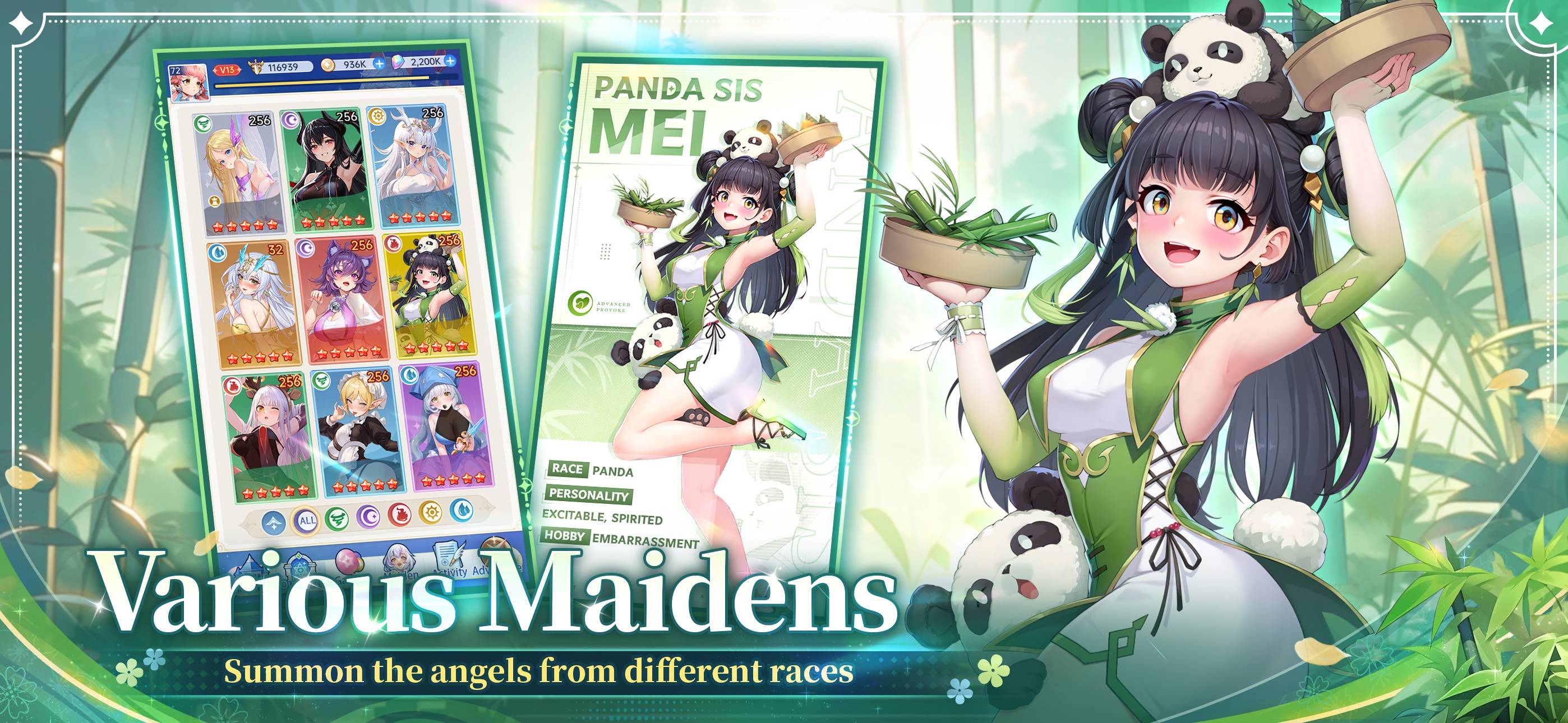 Senarai Tahap Karakter Lust: Maidens Fantasy Ranking