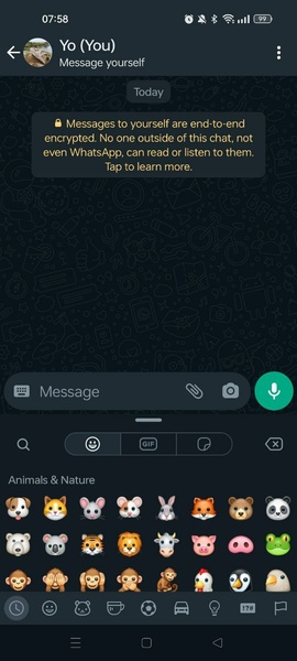 WhatsApp Messenger Screenshot 1