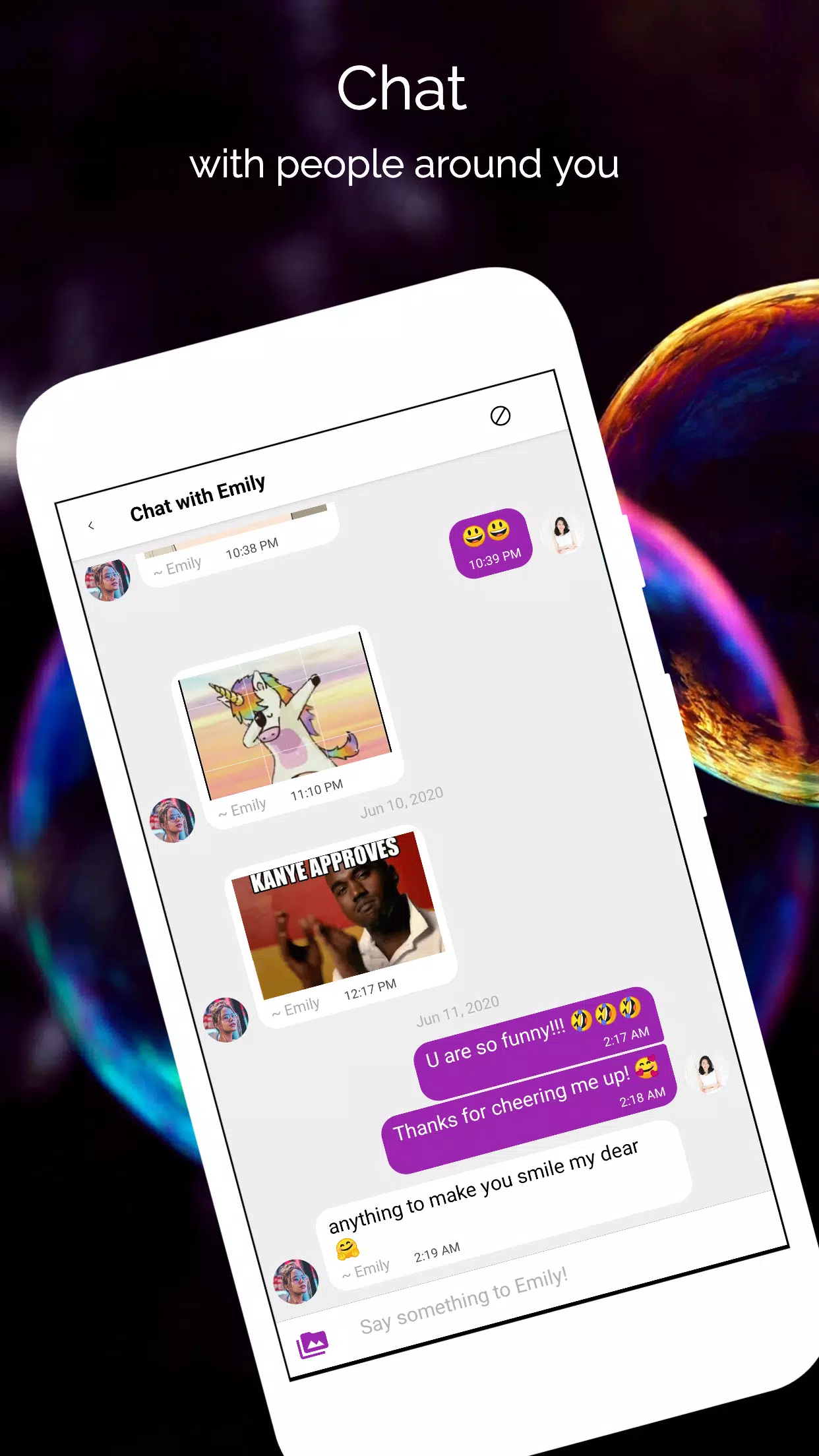 Holler Away: Mingle & Engage w Captura de pantalla 3