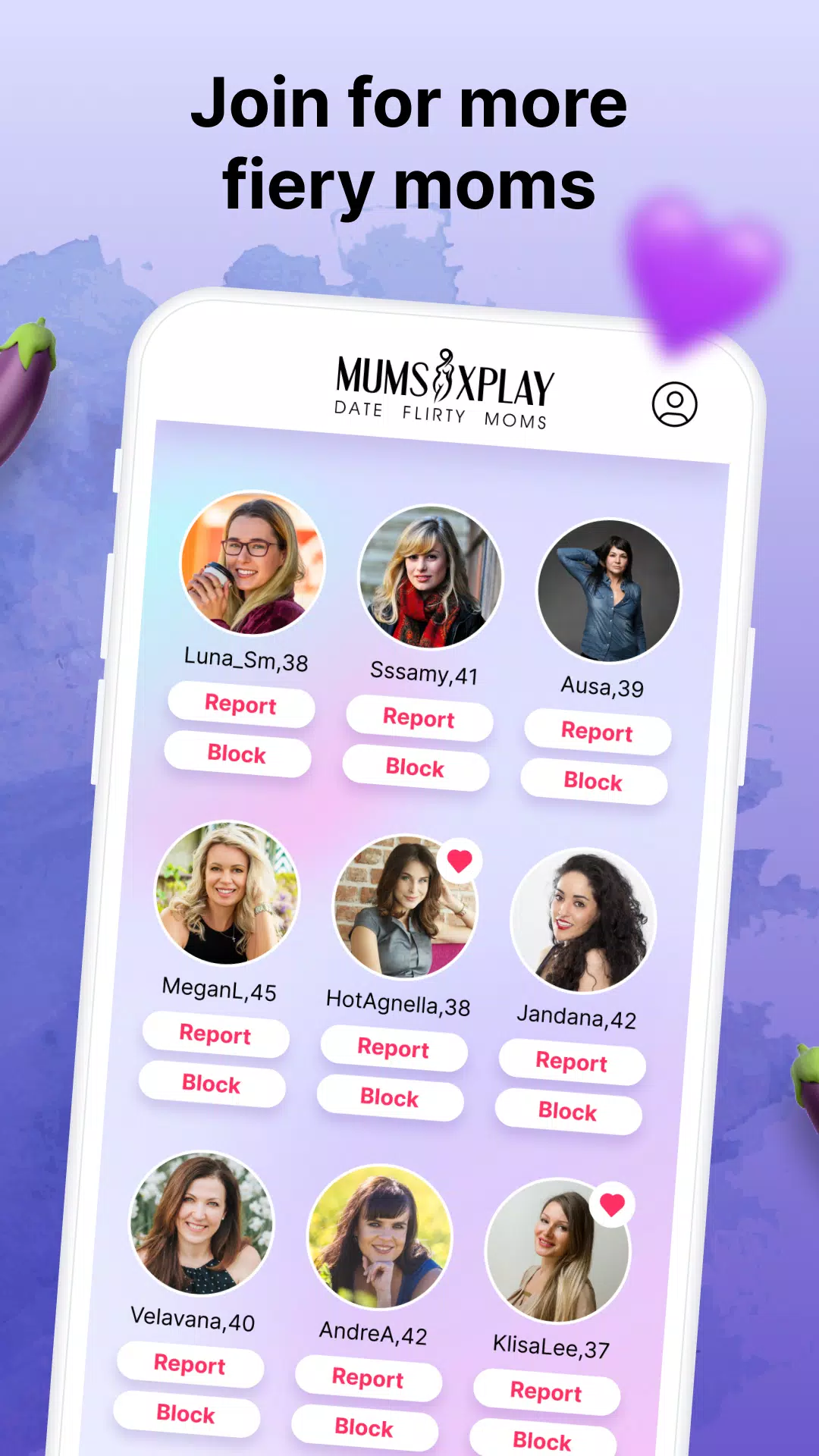 MumsXplay - Date Flirty Moms应用截图第2张
