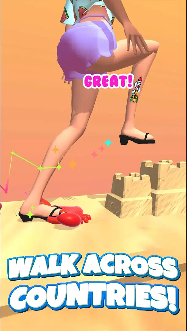 ASMR Tippy Toe - ASMR Games Schermafbeelding 3