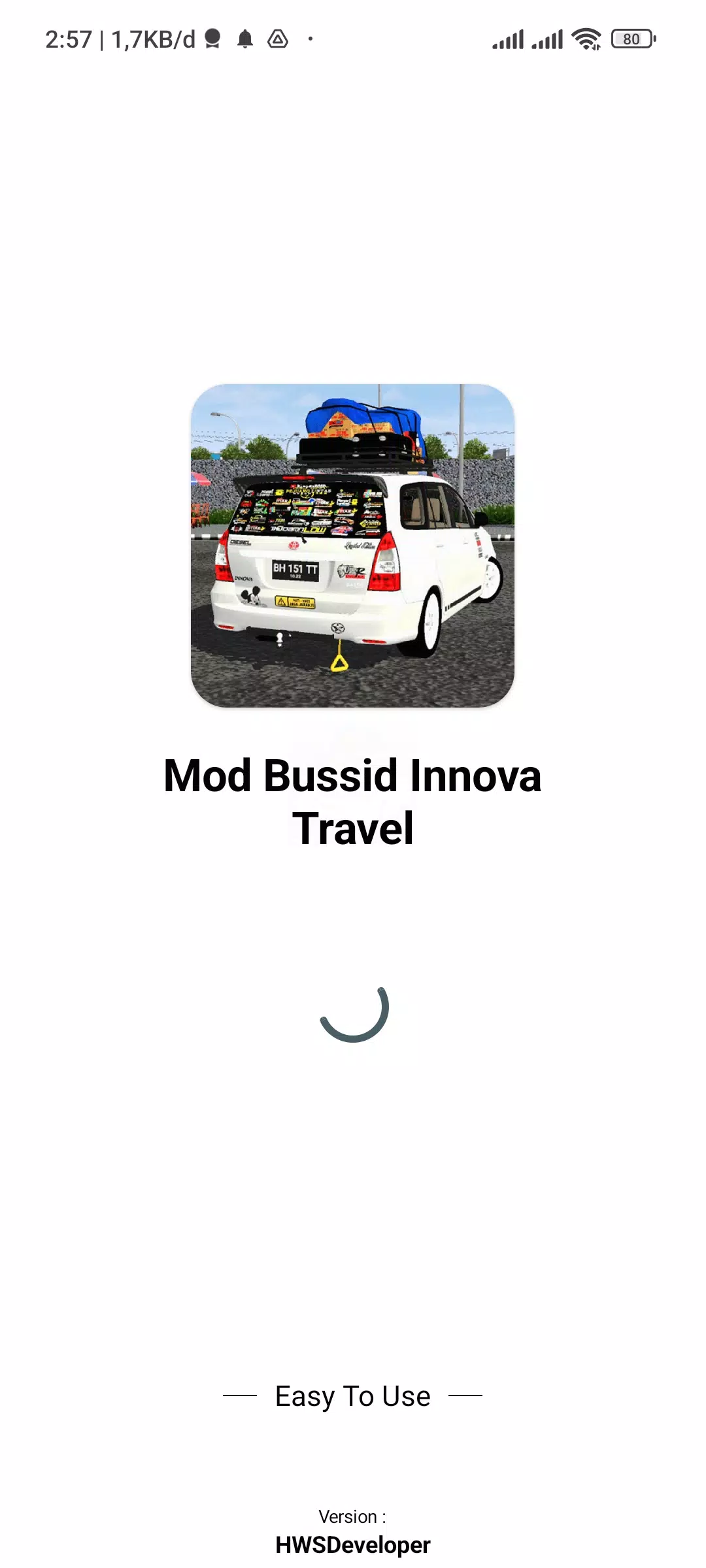 Mod Bussid Innova Travel ဖန်သားပြင်ဓာတ်ပုံ 1
