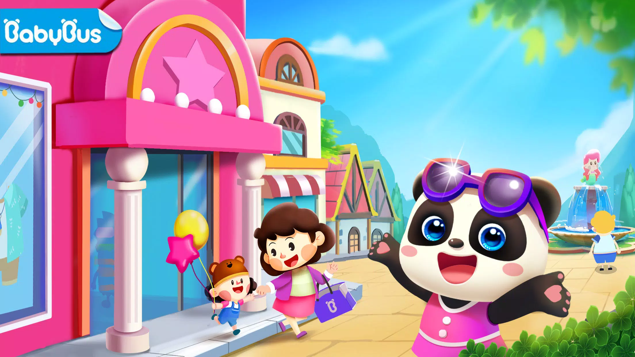 Little Panda's Town: Mall Capture d'écran 0