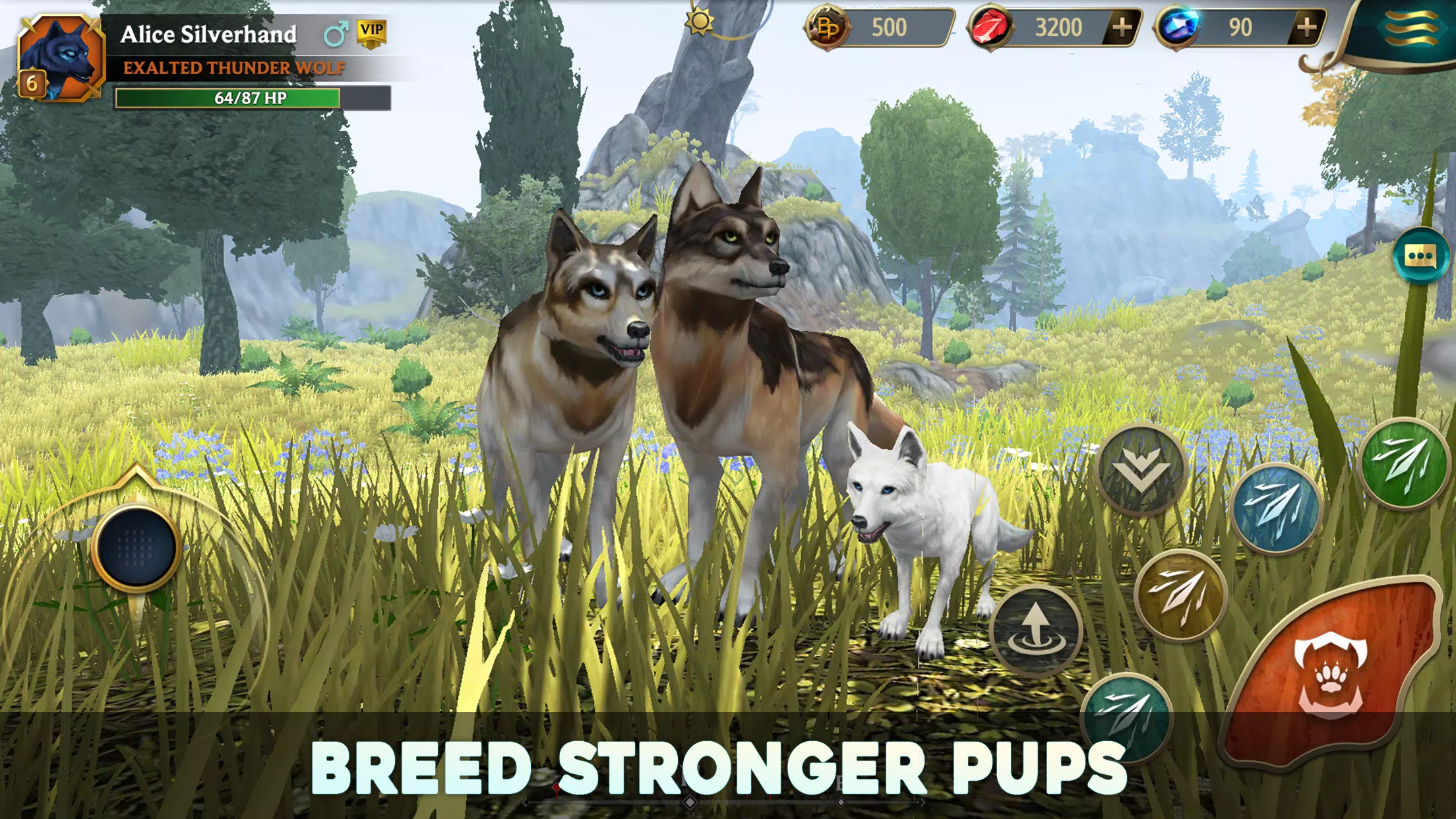 Wolf Tales - Wild Animal Sim應用截圖第0張