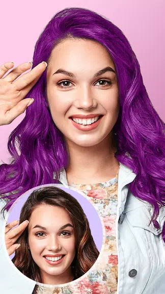 Hair Color Changer: Change you應用截圖第2張