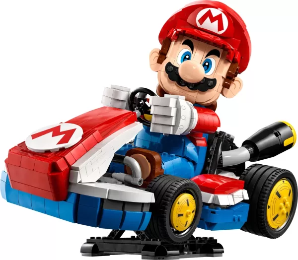 Lego Mario Kart: строительство Mario & Standard Kart