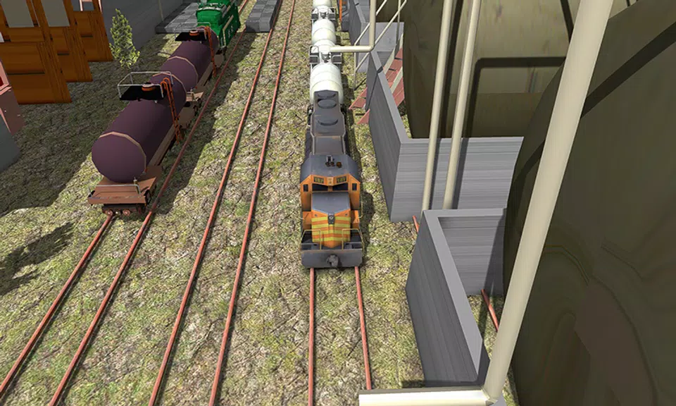 Oil Tanker Train Driving Sim Captura de pantalla 2