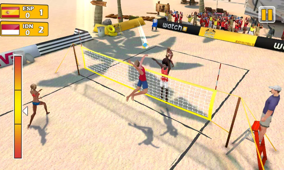 Schermata Beach Volleyball 3D 0
