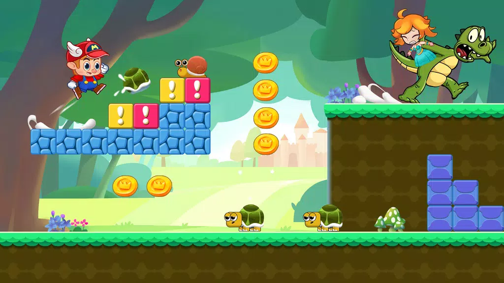 Super Manu's World:Jungle Bros Tangkapan skrin 1