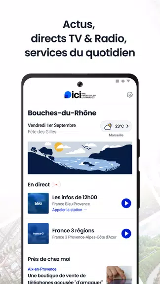 ici par France Bleu & France 3 스크린샷 1