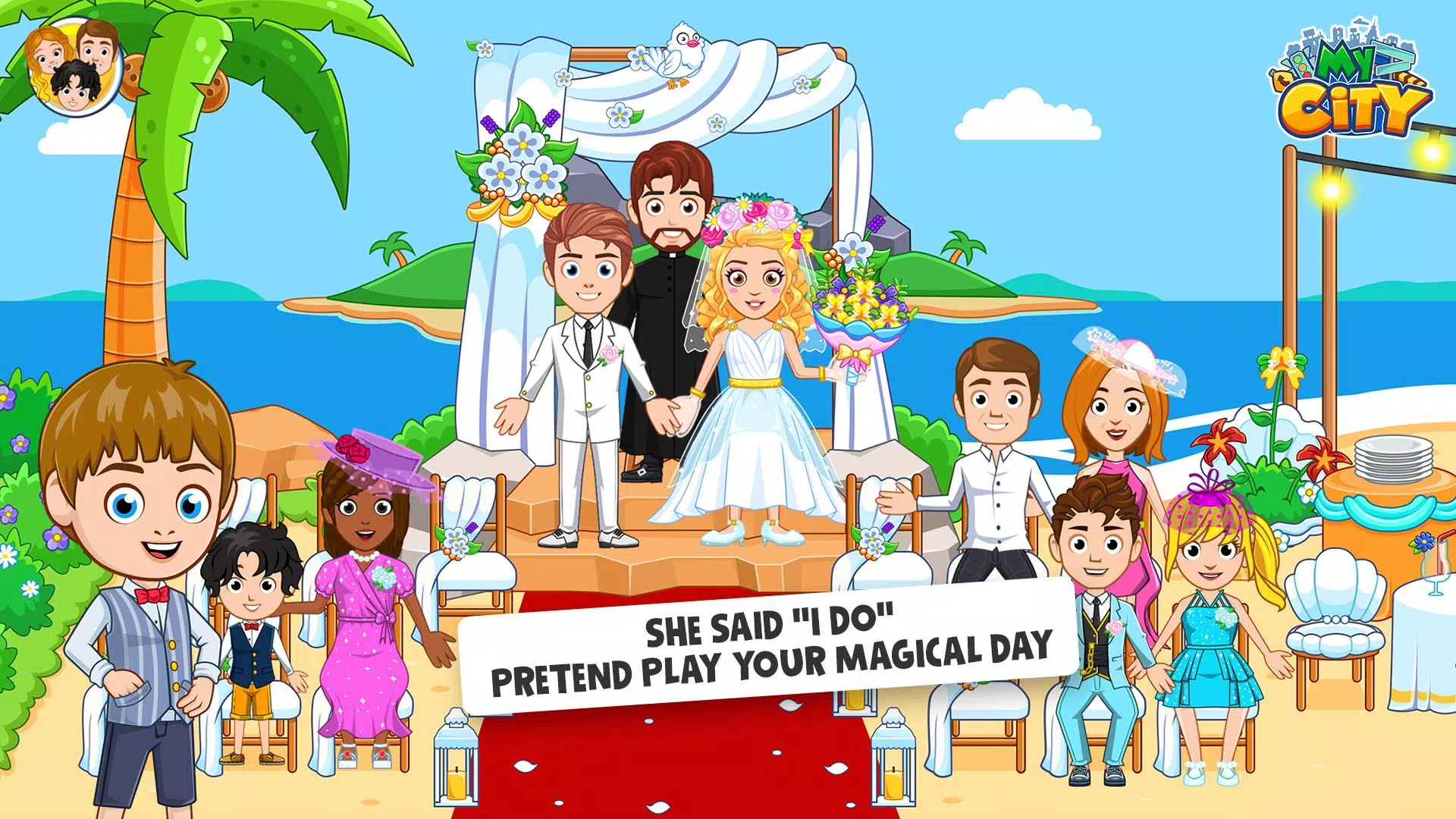 My City: Festa de Casamento Captura de tela 1