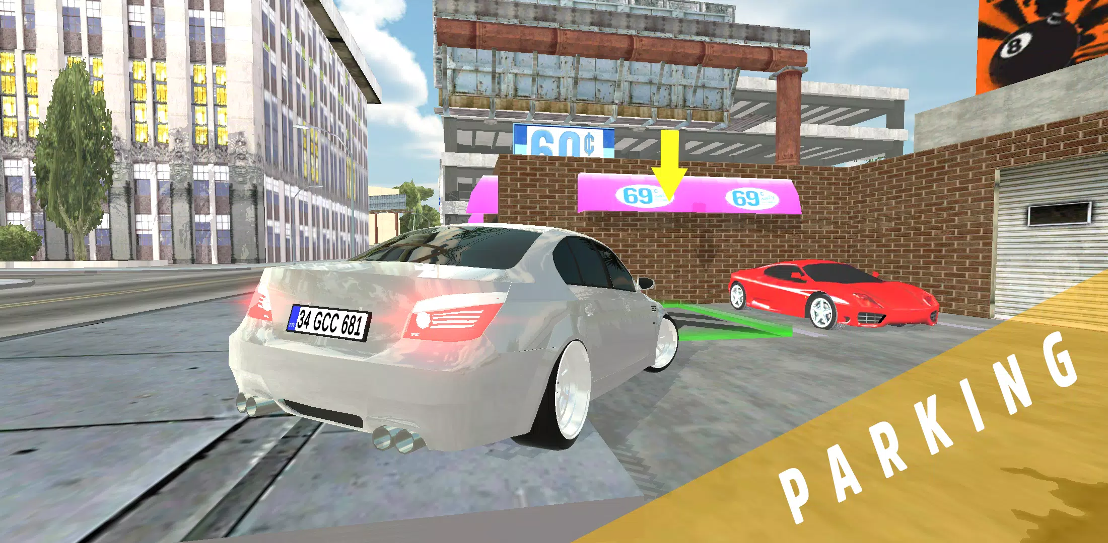 G82 M4 Drift & Park Simulator Captura de tela 1