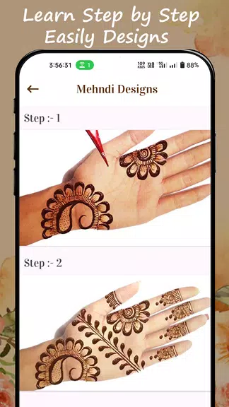 Mehndi Design Easy Simple應用截圖第1張