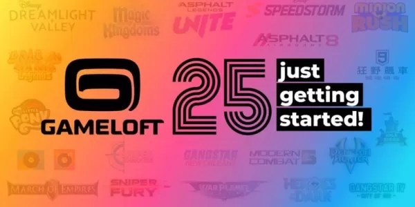 Gameloft segna il 25 ° anniversario con omaggi di gioco