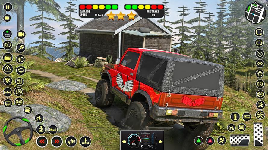 US Offroad Fury Car Driving 3D應用截圖第2張