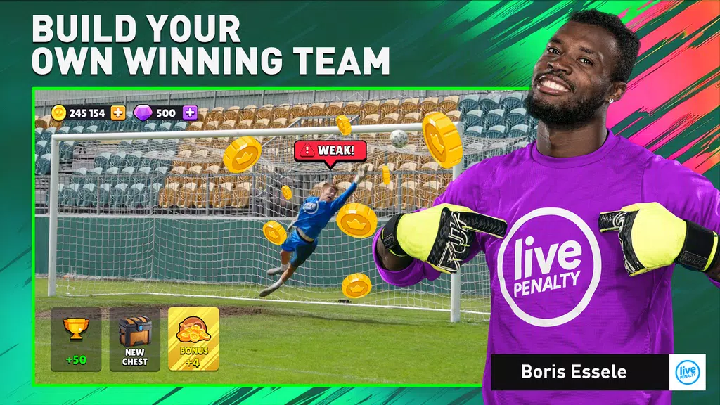 Soccer Penalty: Live Goalie スクリーンショット 3