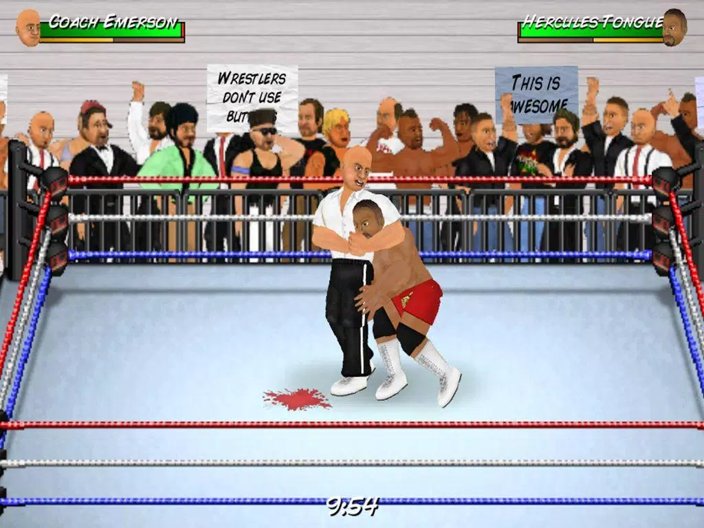 Schermata Wrestling Revolution 2