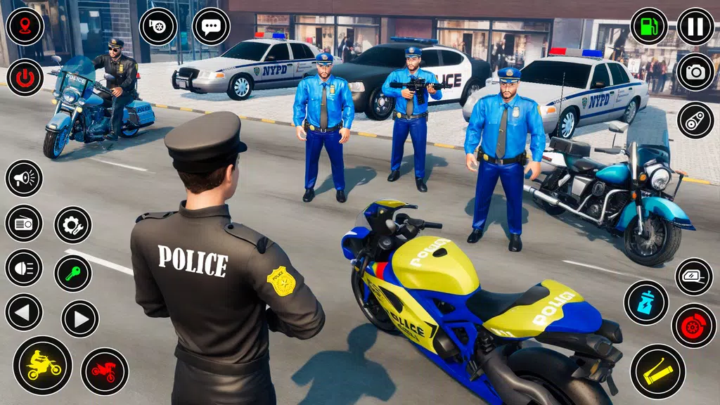 Police bike Stunt Bike Racing স্ক্রিনশট 2