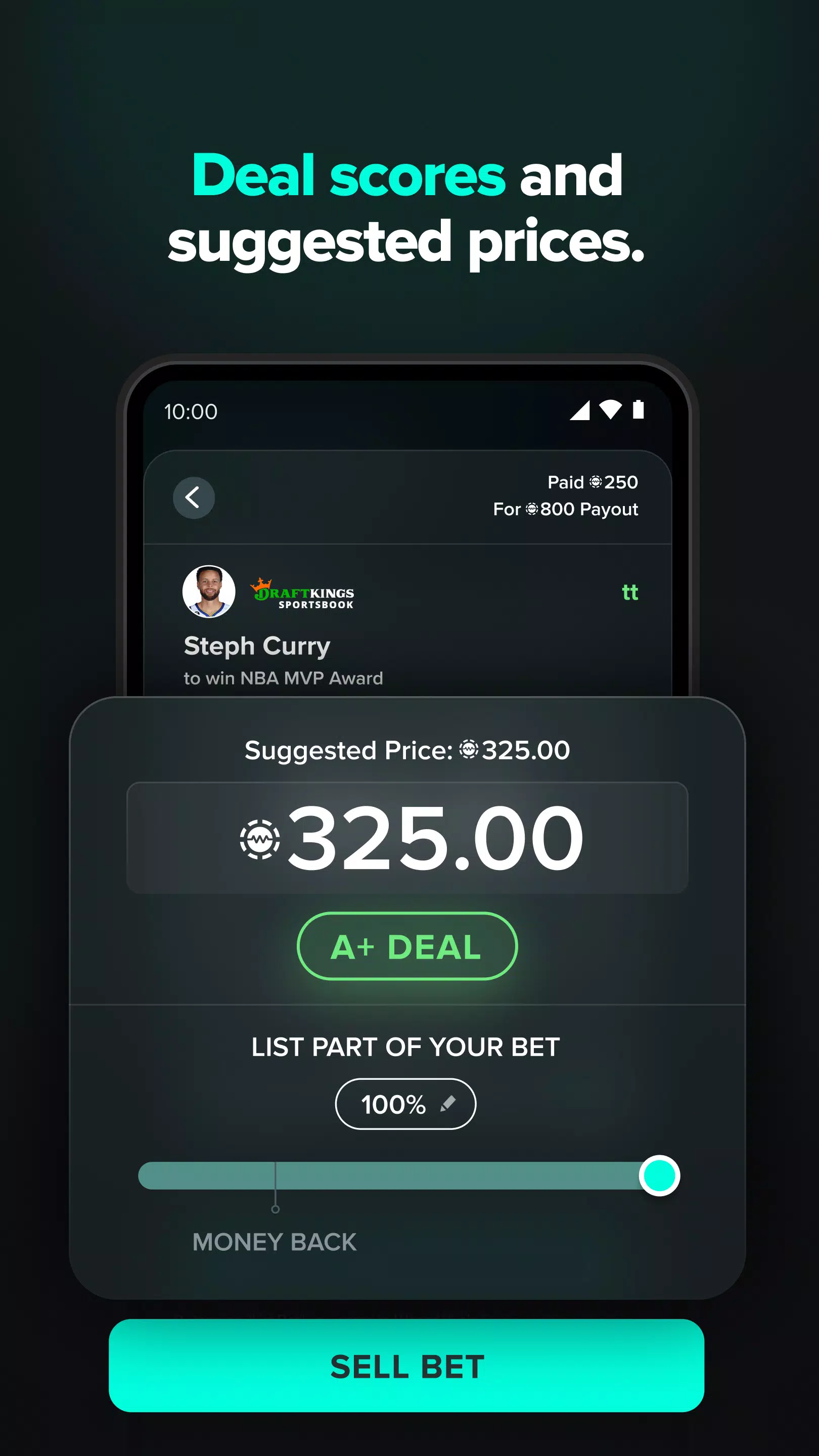 WagerWire ภาพหน้าจอ 2