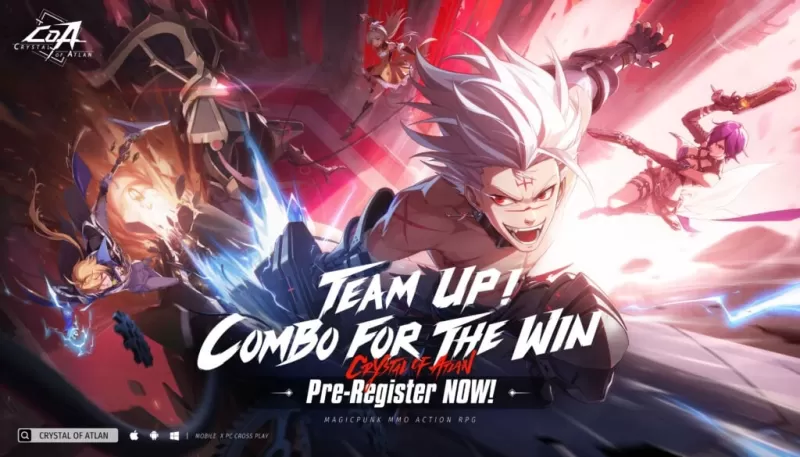 アトランの結晶：新MMORPGで体感する壮大なPvPと没入感溢れる戦闘