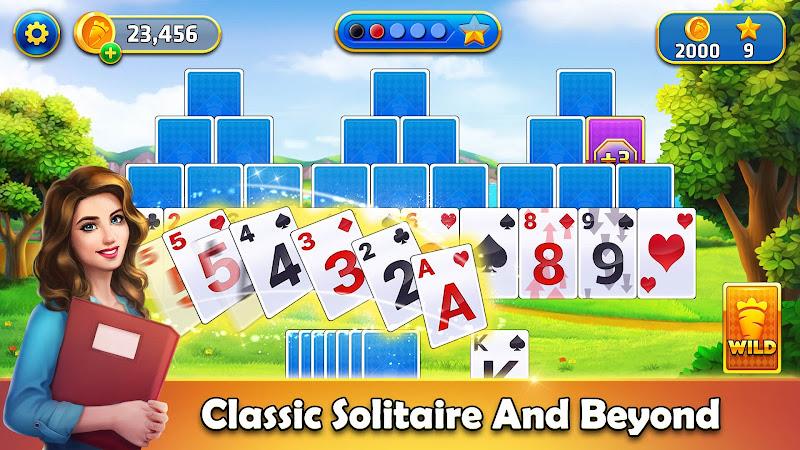 Tripeaks Solitaire - Home Town應用截圖第0張