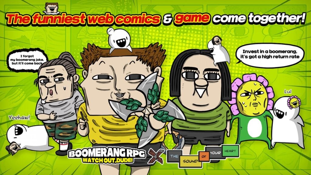 Boomerang RPG：當心dude x您內心的聲音可能是有史以來最有趣的跨界！