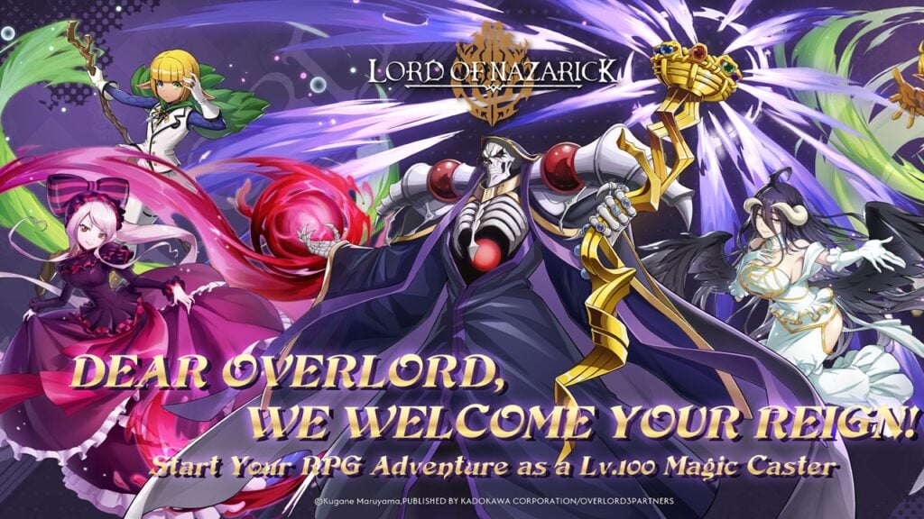 Crunchyroll宣布霸主手機遊戲納扎里克（Nazarick），現在進行預註冊