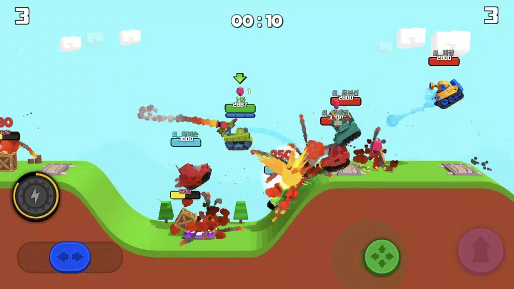 BOOM Tank Showdown Zrzut ekranu 1