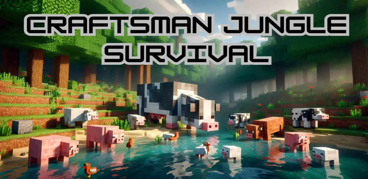 Craftsman Jungle Survival Ekran Görüntüsü 3