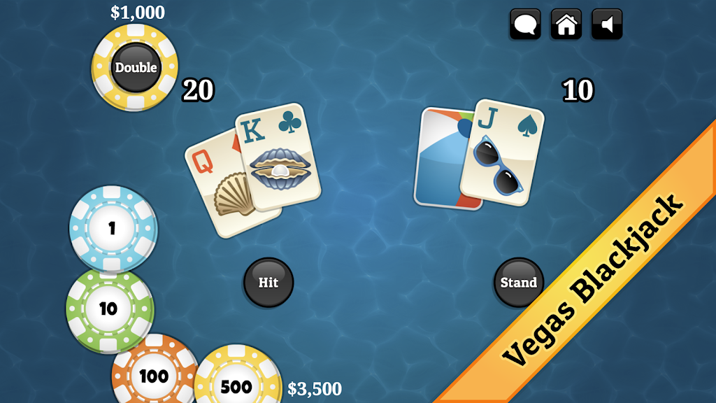 Summer Blackjack Ekran Görüntüsü 1