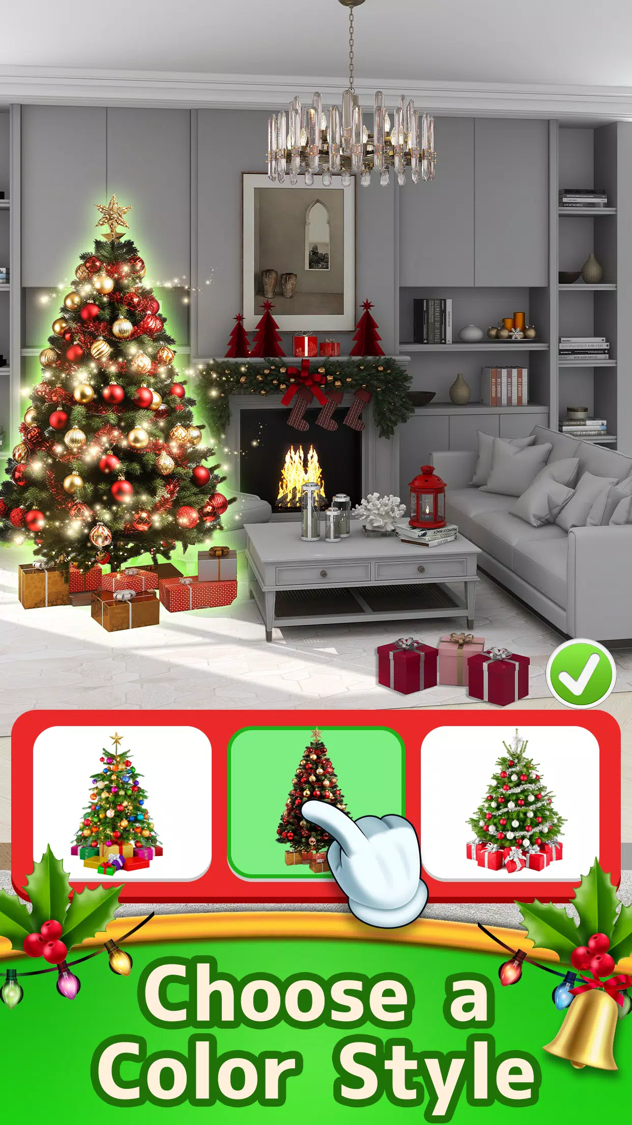 Christmas Match: Home Design Zrzut ekranu 0