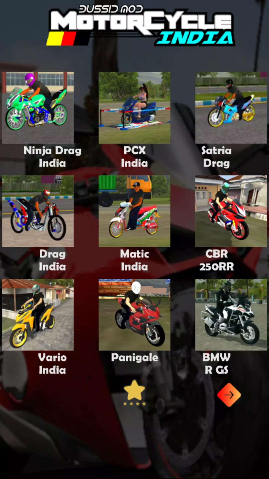Bussid Mod Motorcycle India應用截圖第1張