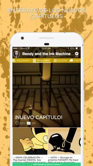 BATIM Amino para Bendy Captura de pantalla 0