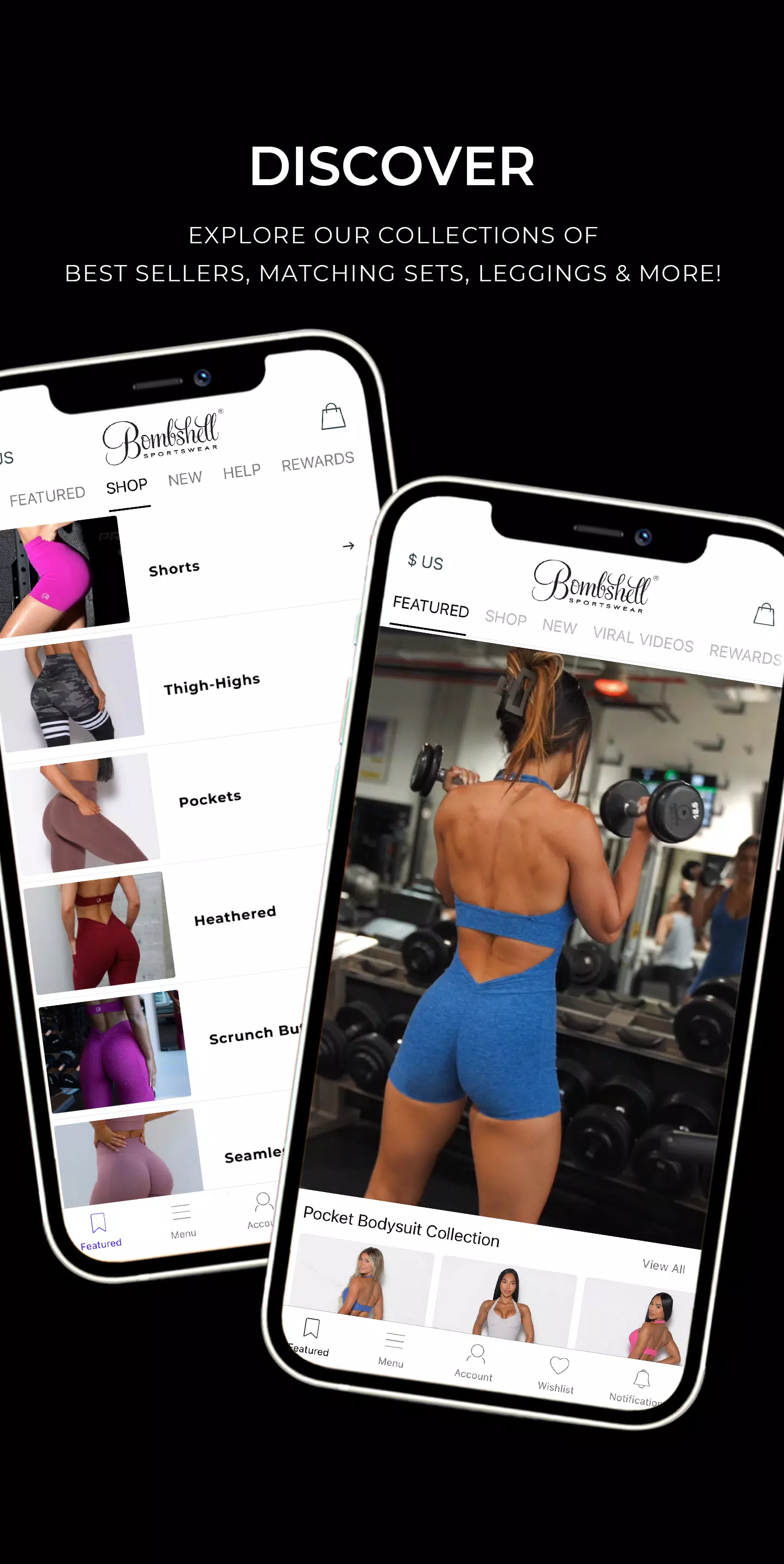 Bombshell Sportswear. Capture d'écran 2