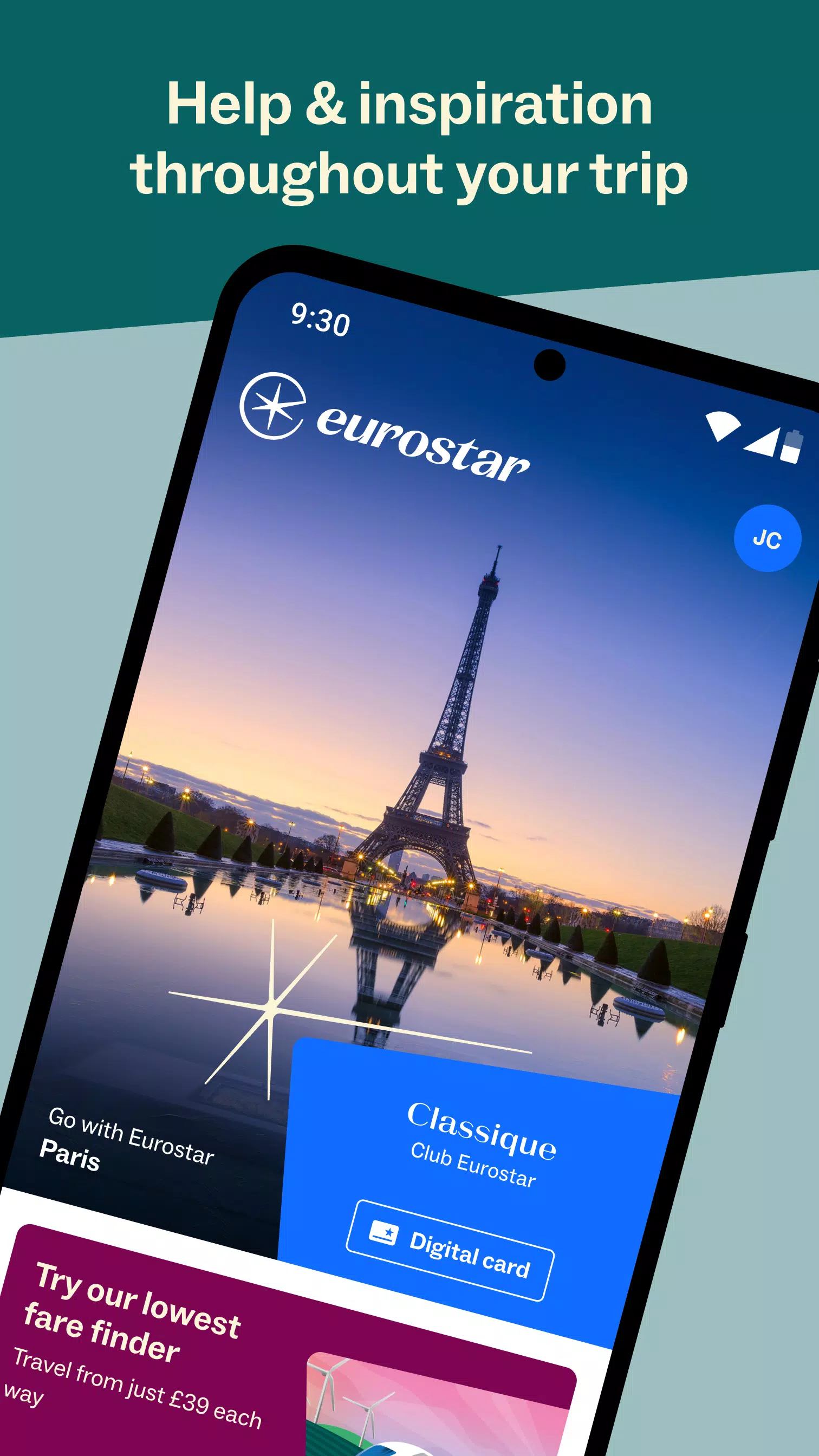 Eurostar Trains ภาพหน้าจอ 1