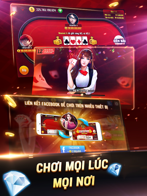 Schermata KPlay - Tiến Lên Miền Nam - Danh Bai Online 2