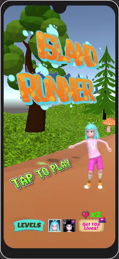 Island Runner Schermafbeelding 1