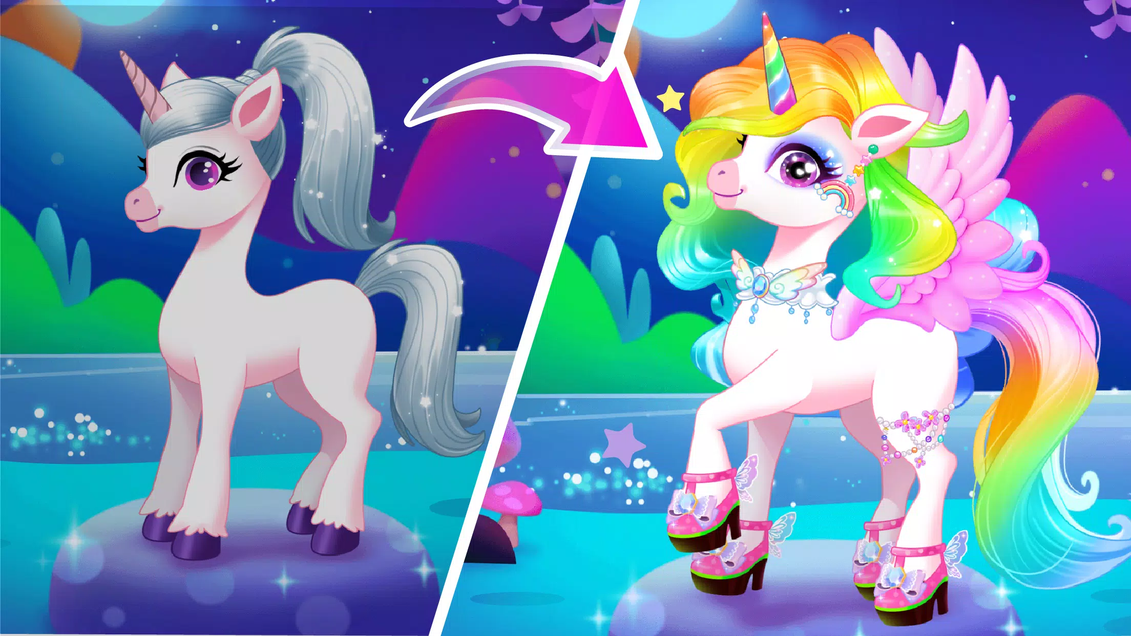 Unicorn Dress up应用截图第3张