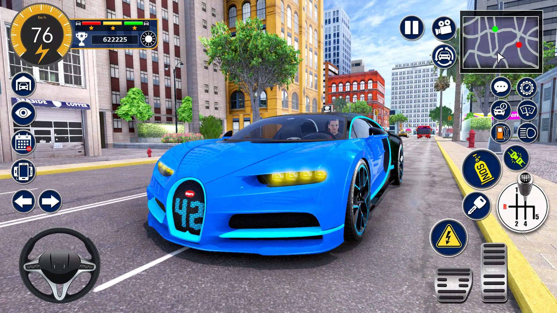 Schermata Bugatti Game Car Simulator 3D 0