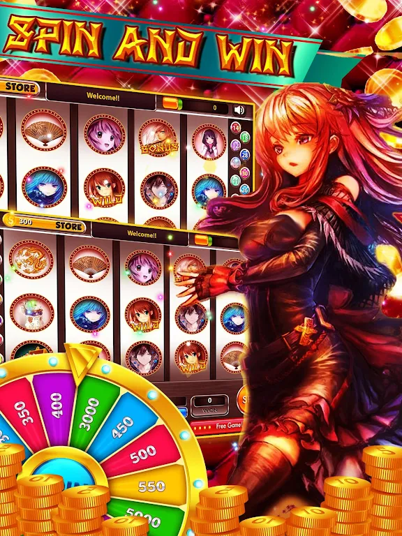 Anime Slots – Tokyo Pokies स्क्रीनशॉट 1