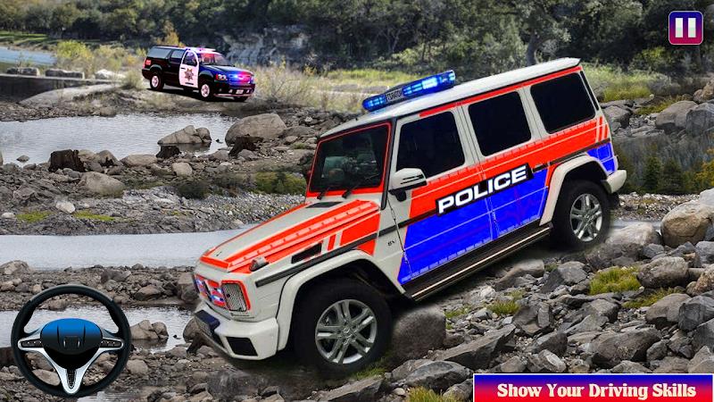 Offroad Police Car Chase Game應用截圖第0張