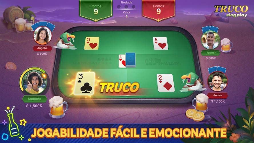 Truco ZingPlay: Jogo de cartas應用截圖第1張