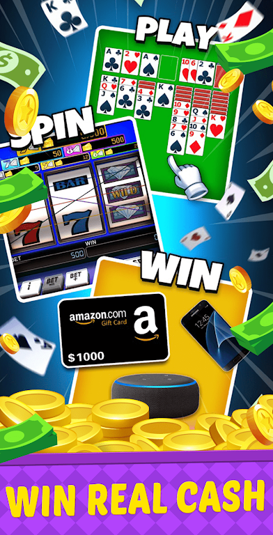 Big Run Solitaire - Win Cash应用截图第0张
