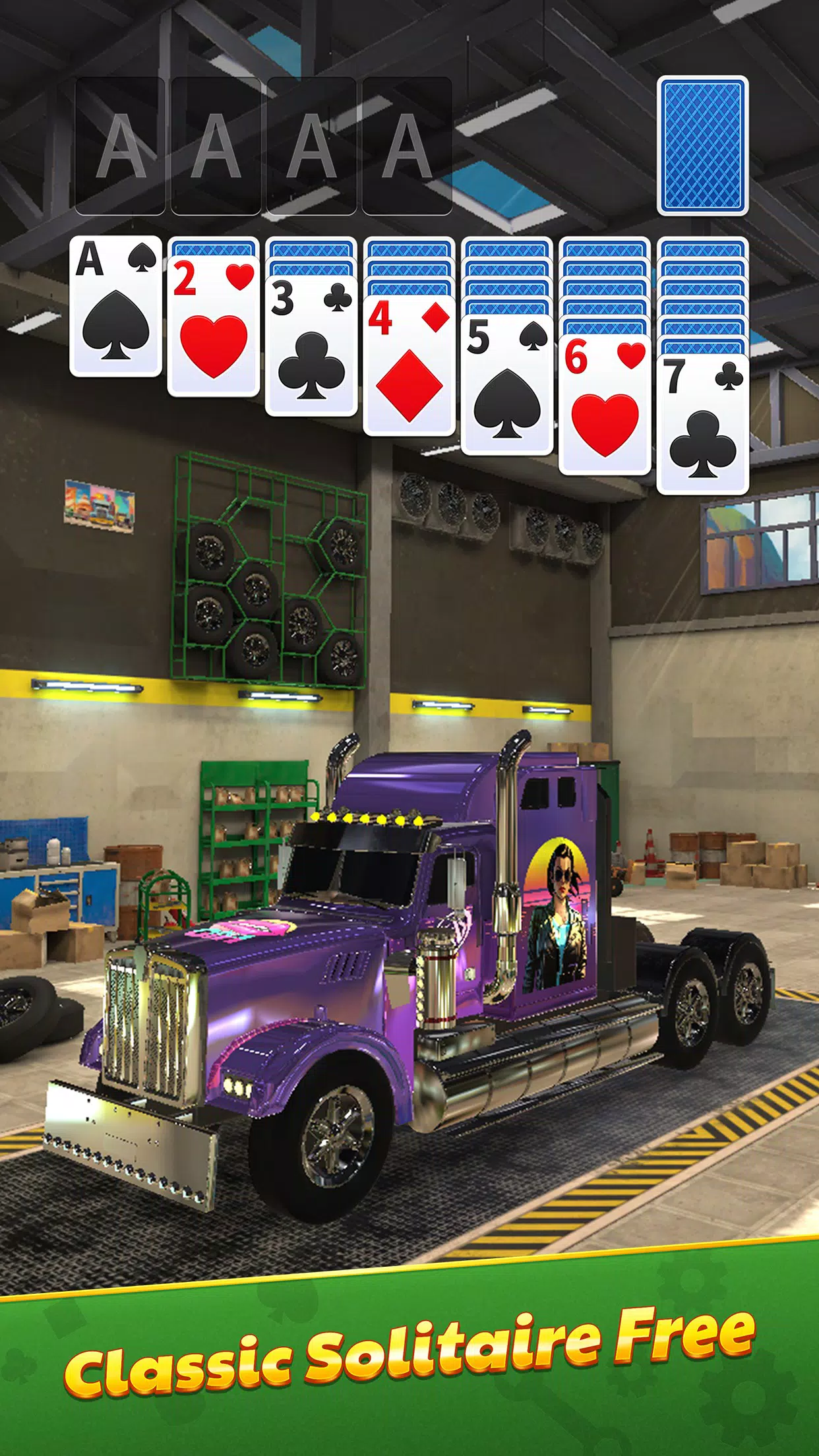 Solitaire Truck ภาพหน้าจอ 3