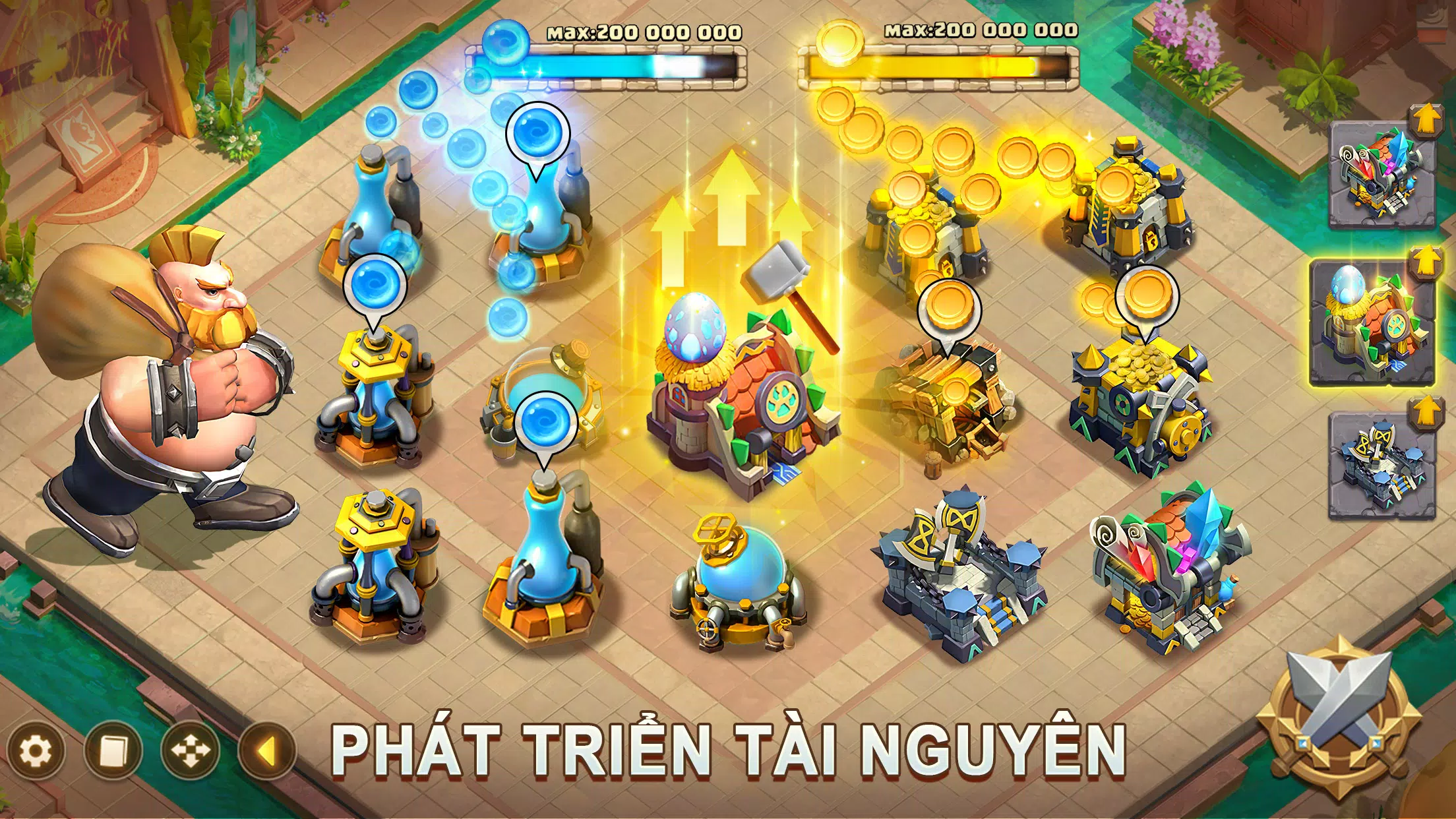 CastleClash:Quyết Chiến-Gamota應用截圖第1張