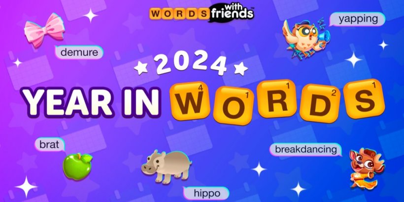 Words With Friends Highlights 2024 Moments with 'Your Year in Words'