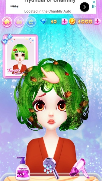 Magical Hair Salon 2 Captura de tela 1