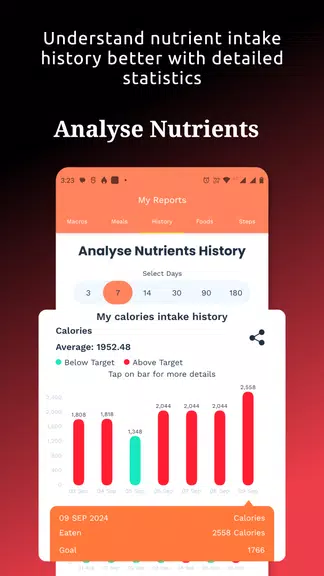 Food Tracker & Calorie Counter應用截圖第2張
